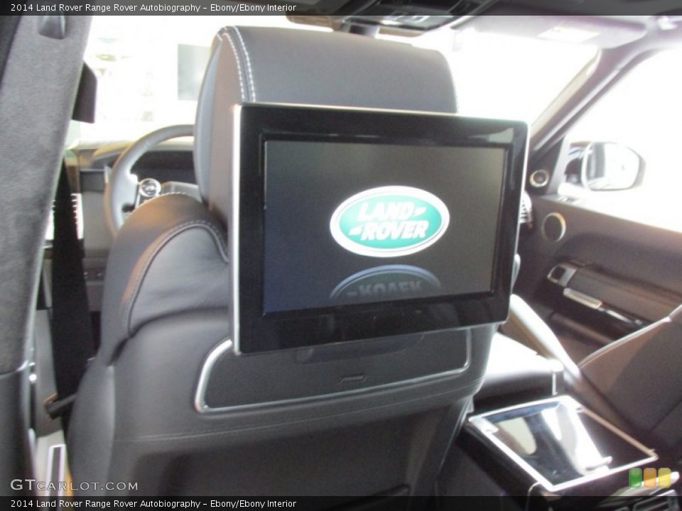 Ebony/Ebony Interior Entertainment System for the 2014 Land Rover Range Rover Autobiography #95180426