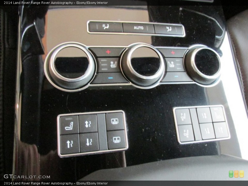 Ebony/Ebony Interior Controls for the 2014 Land Rover Range Rover Autobiography #95180450