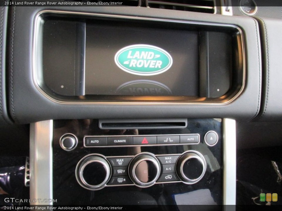 Ebony/Ebony Interior Controls for the 2014 Land Rover Range Rover Autobiography #95180495