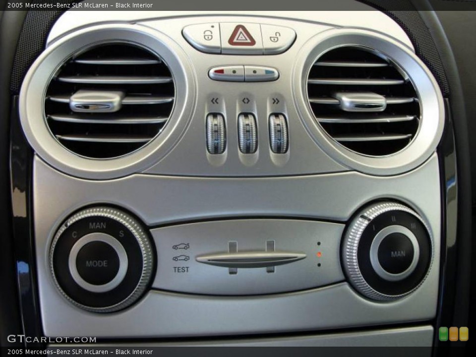 Black Interior Controls for the 2005 Mercedes-Benz SLR McLaren #9519786