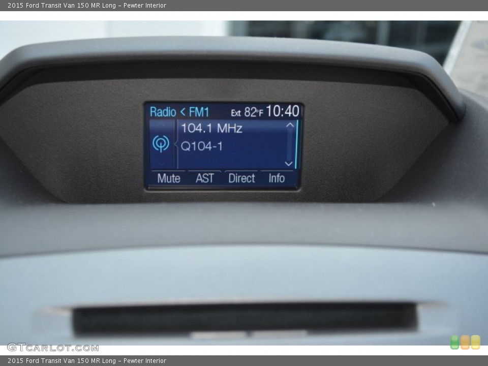 Pewter Interior Audio System for the 2015 Ford Transit Van 150 MR Long #95198606