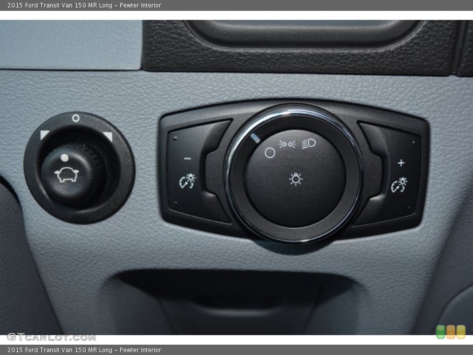 Pewter Interior Controls for the 2015 Ford Transit Van 150 MR Long #95198747