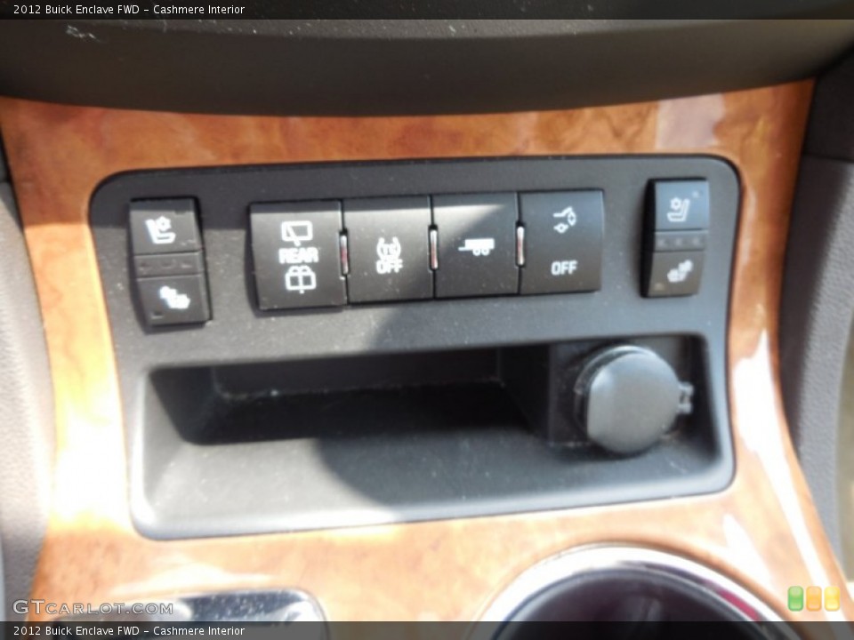 Cashmere Interior Controls for the 2012 Buick Enclave FWD #95202815