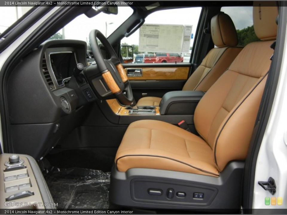 Monochrome Limited Edition Canyon Interior Photo for the 2014 Lincoln Navigator 4x2 #95205338