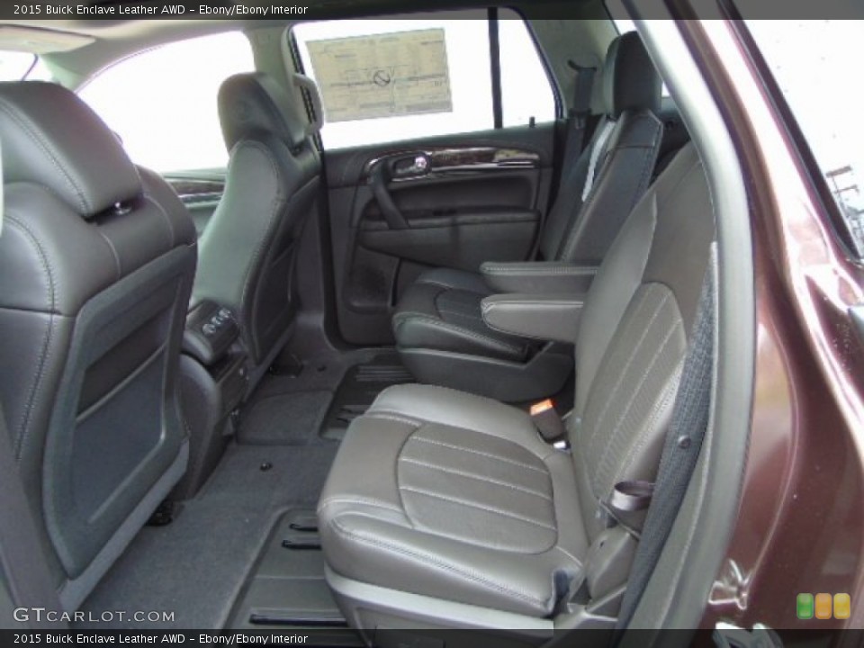 Ebony/Ebony Interior Rear Seat for the 2015 Buick Enclave Leather AWD #95205536