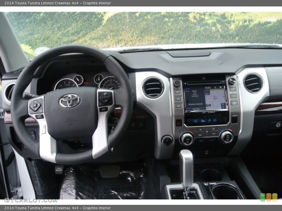 Graphite Interior Dashboard for the 2014 Toyota Tundra Limited Crewmax 4x4 #95211864