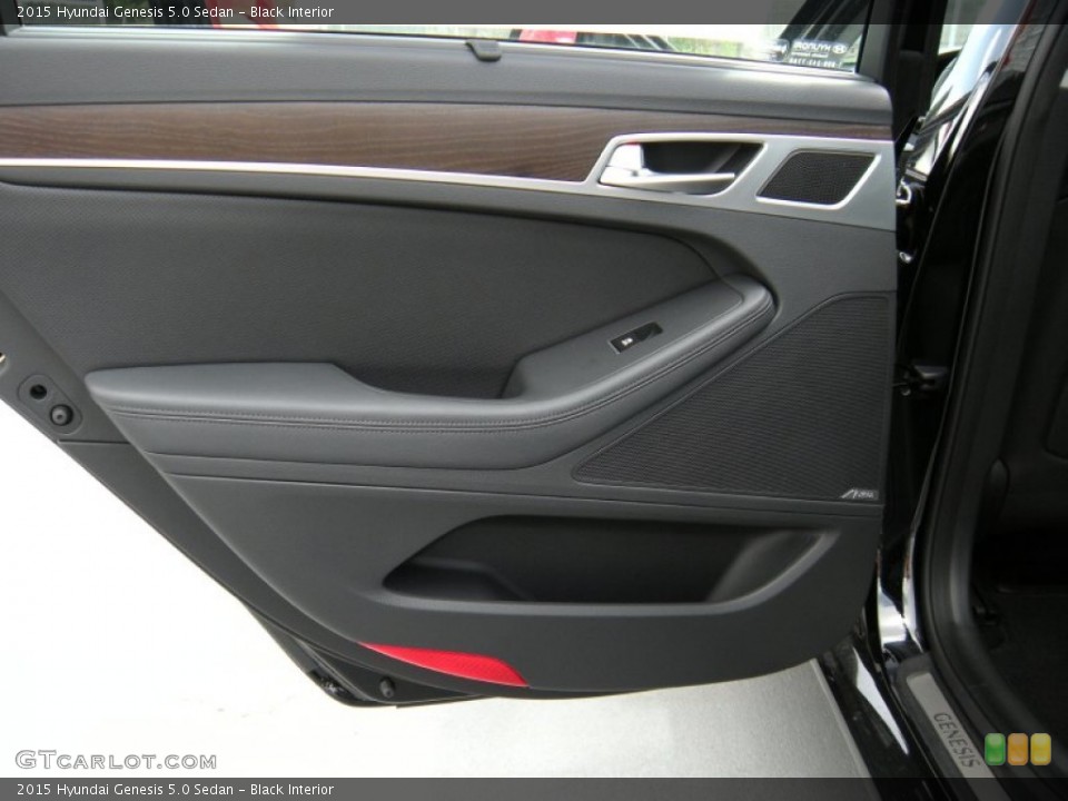 Black Interior Door Panel for the 2015 Hyundai Genesis 5.0 Sedan #95214852