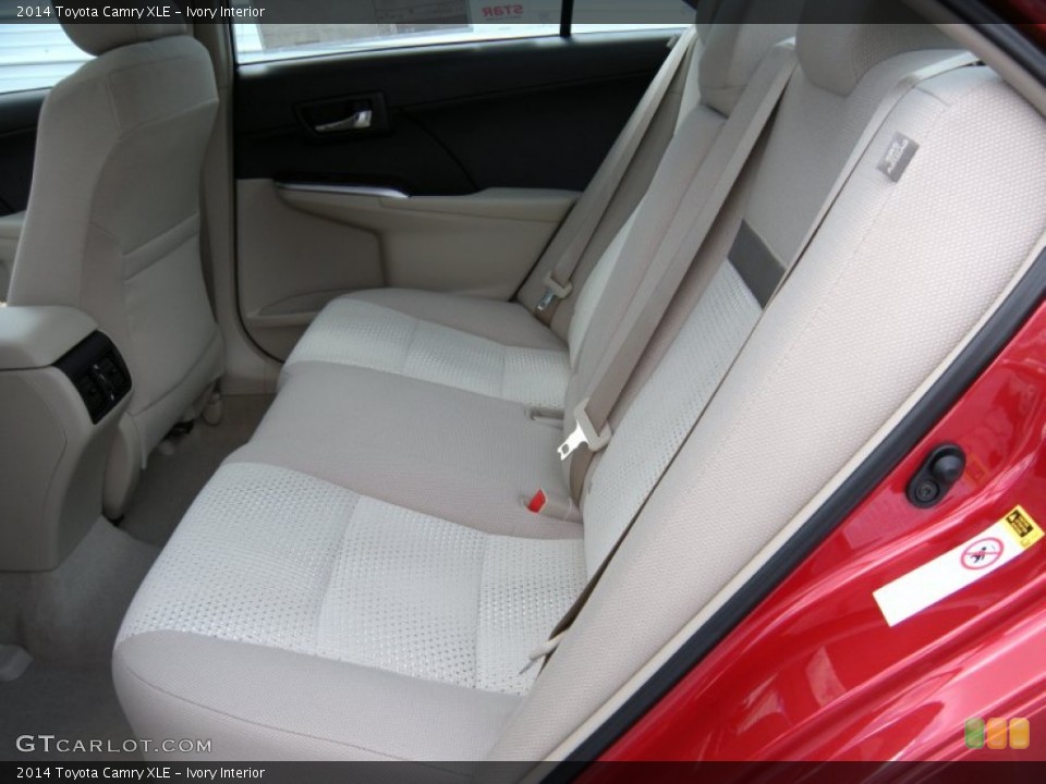 Ivory Interior Rear Seat for the 2014 Toyota Camry XLE #95215731