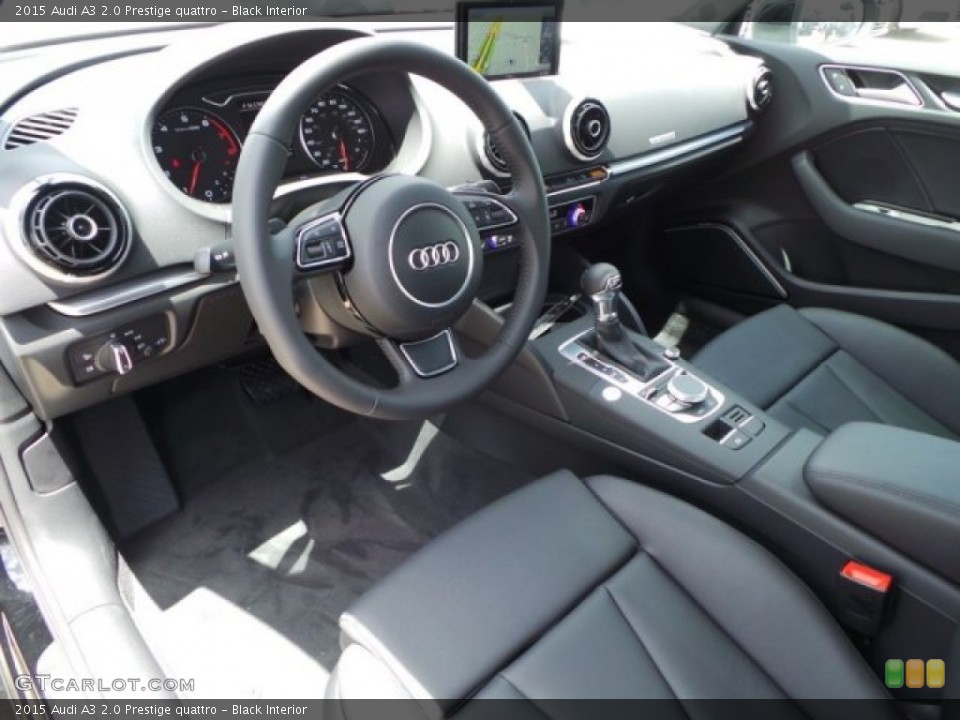 Black Interior Photo for the 2015 Audi A3 2.0 Prestige quattro #95222307