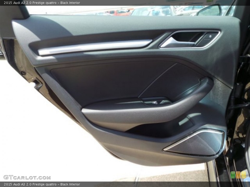 Black Interior Door Panel for the 2015 Audi A3 2.0 Prestige quattro #95222577