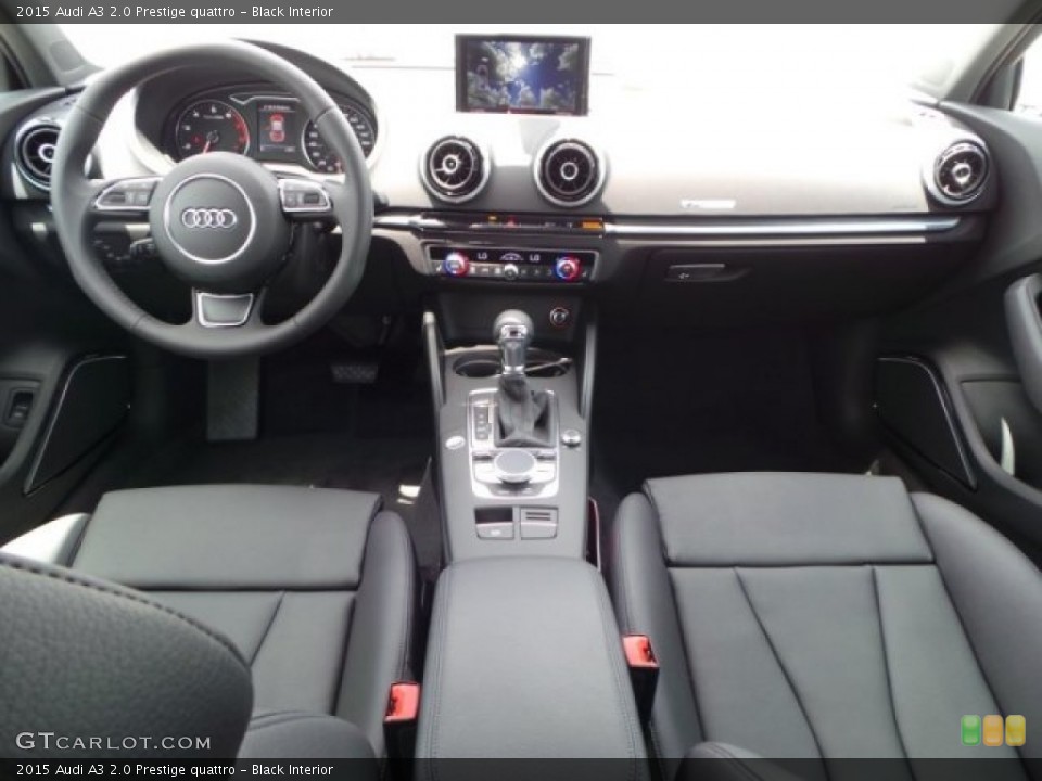 Black Interior Dashboard for the 2015 Audi A3 2.0 Prestige quattro #95222649