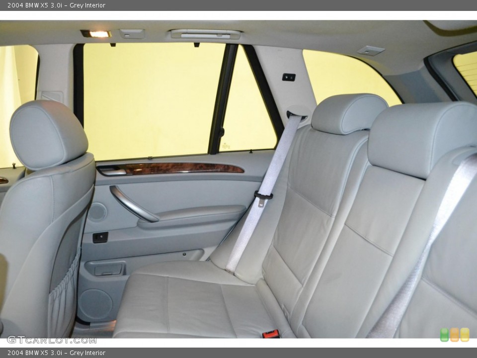 Grey 2004 BMW X5 Interiors