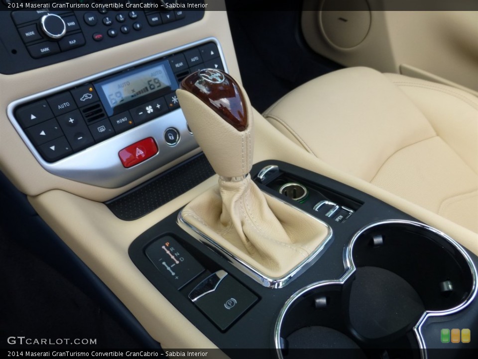 Sabbia Interior Transmission for the 2014 Maserati GranTurismo Convertible GranCabrio #95236578