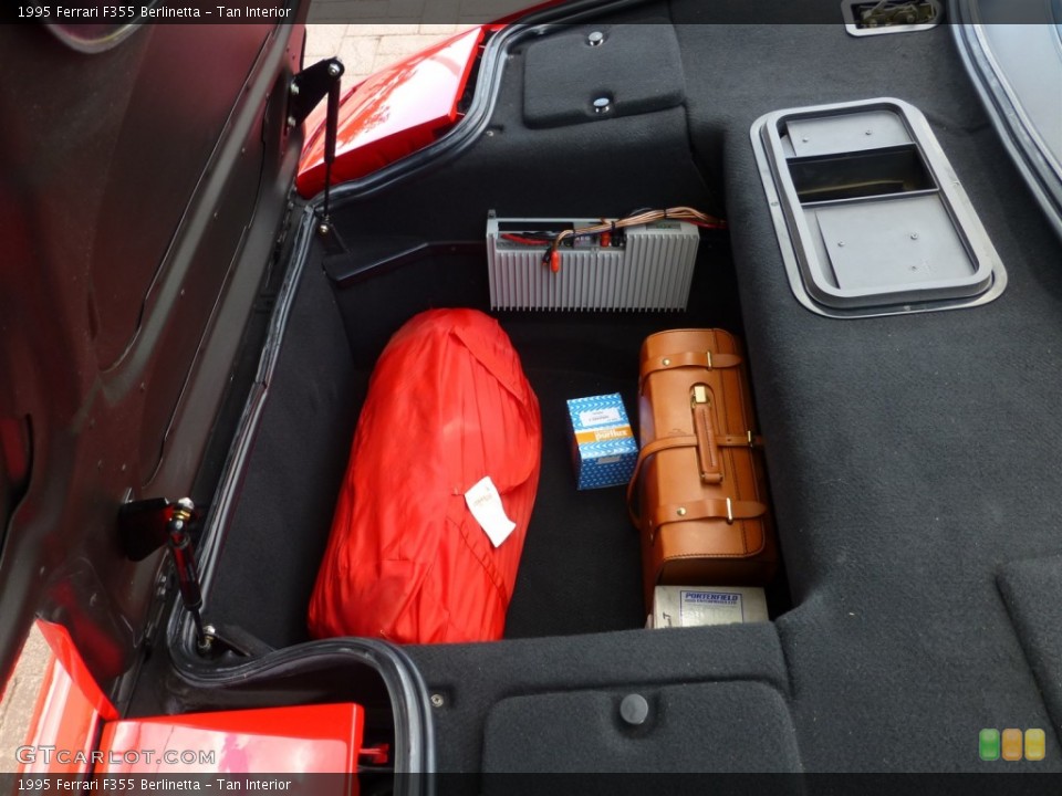 Tan Interior Trunk for the 1995 Ferrari F355 Berlinetta #95236973