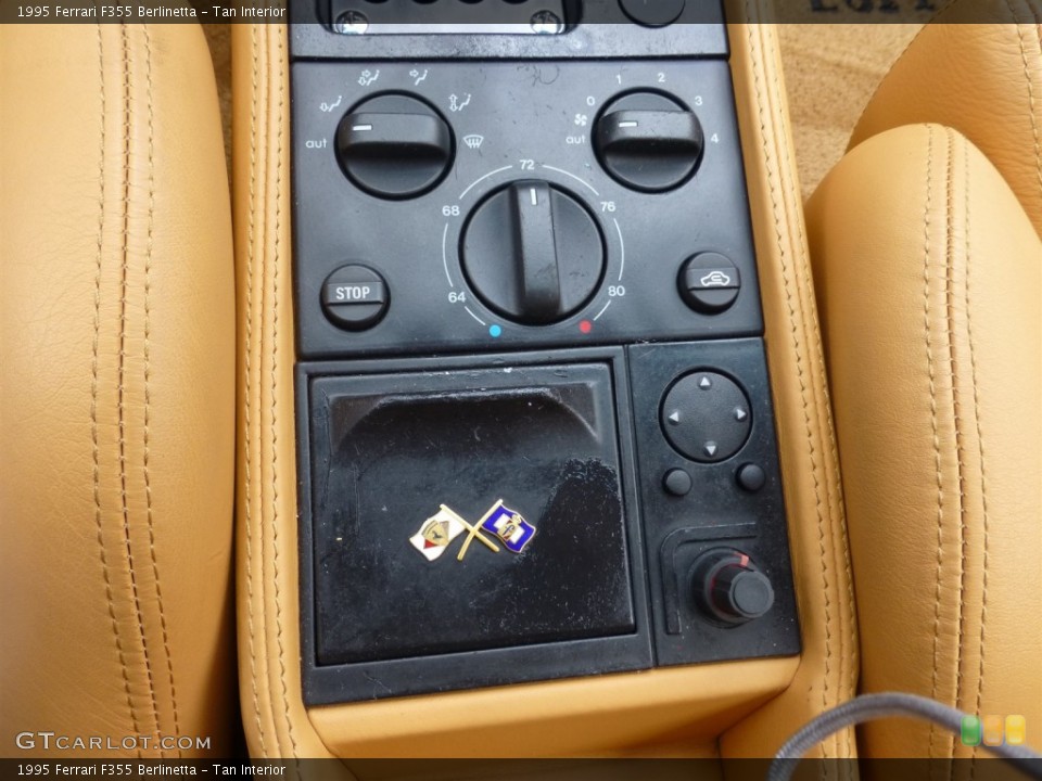 Tan Interior Controls for the 1995 Ferrari F355 Berlinetta #95237157
