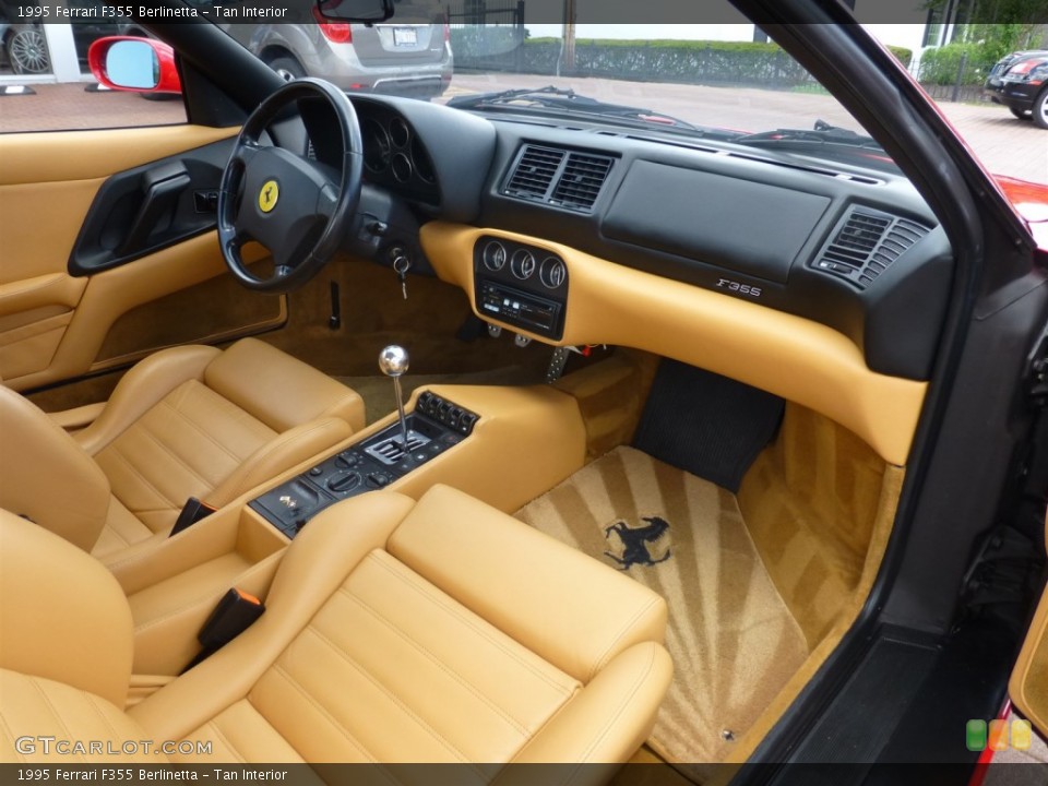 Tan Interior Dashboard for the 1995 Ferrari F355 Berlinetta #95237247