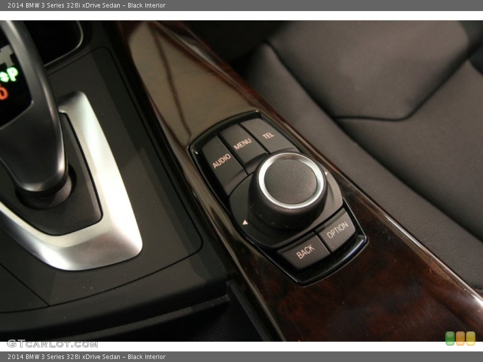 Black Interior Controls for the 2014 BMW 3 Series 328i xDrive Sedan #95240316