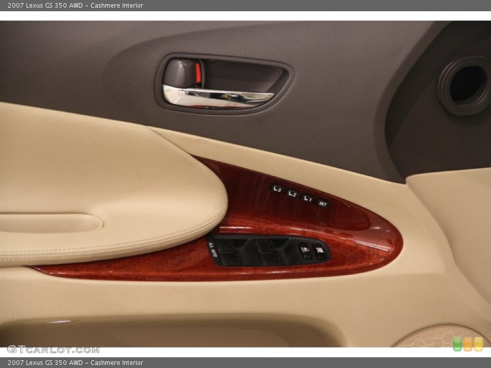 Cashmere Interior Controls for the 2007 Lexus GS 350 AWD #95241477