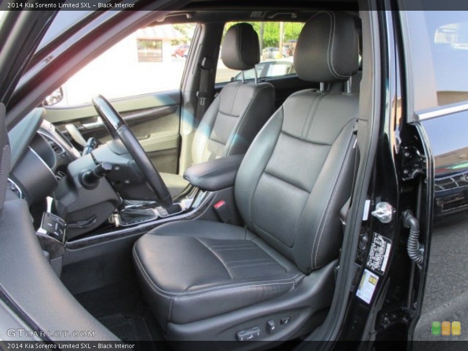 Black Interior Front Seat for the 2014 Kia Sorento Limited SXL #95242656