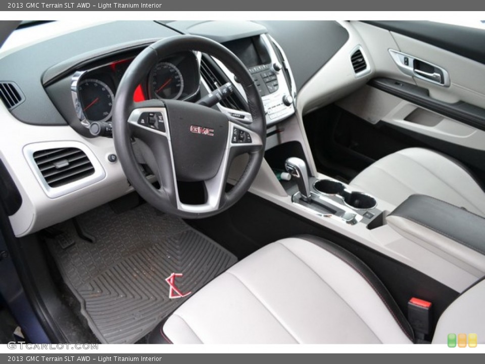 Light Titanium 2013 GMC Terrain Interiors