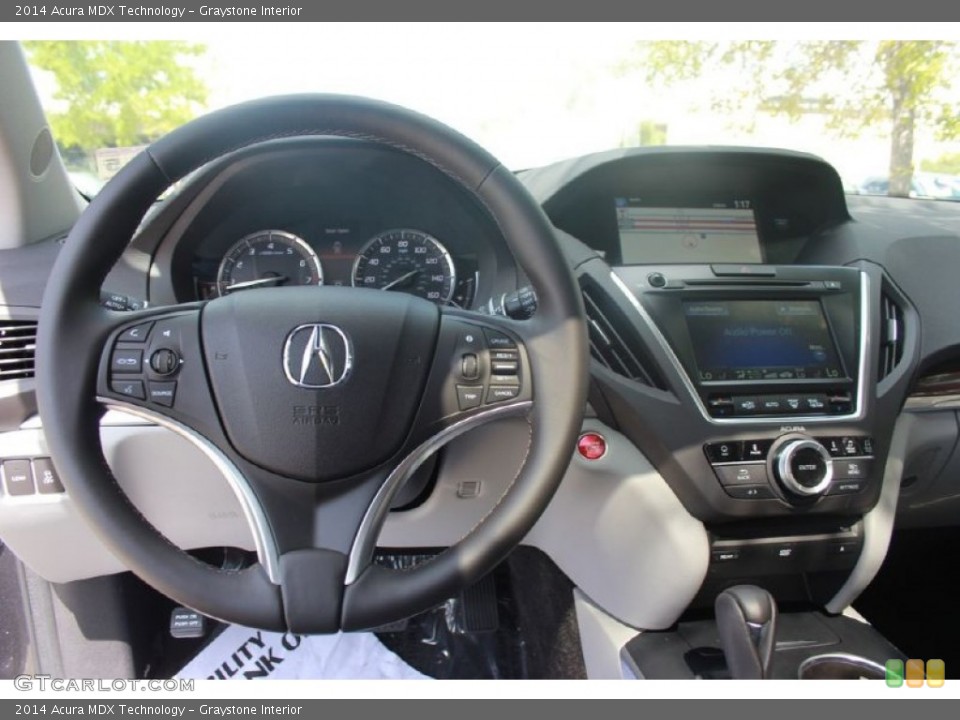 Graystone Interior Dashboard for the 2014 Acura MDX Technology #95245989