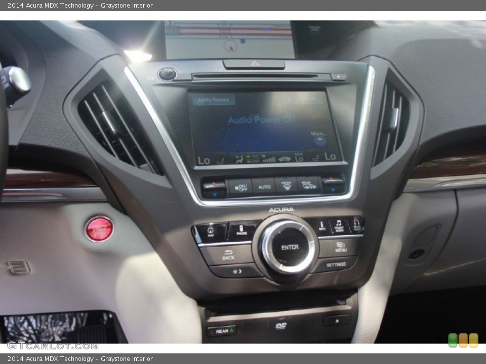 Graystone Interior Controls for the 2014 Acura MDX Technology #95246049