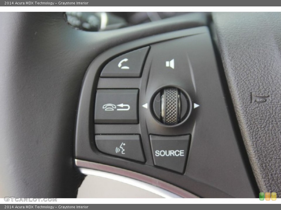 Graystone Interior Controls for the 2014 Acura MDX Technology #95246121