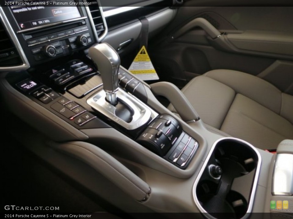 Platinum Grey Interior Transmission for the 2014 Porsche Cayenne S #95246634
