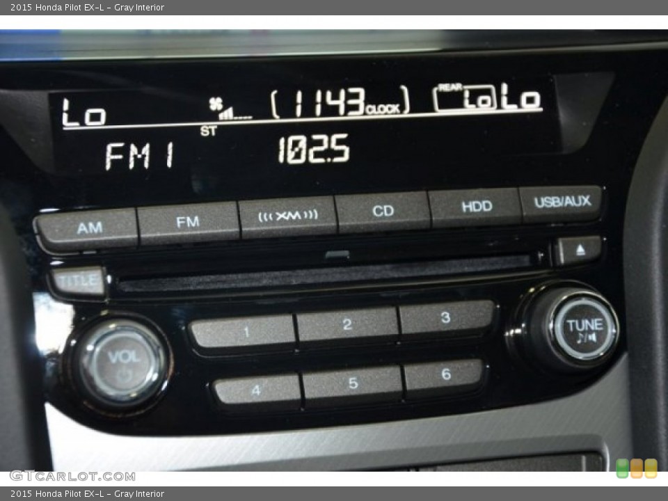 Gray Interior Audio System for the 2015 Honda Pilot EX-L #95249715