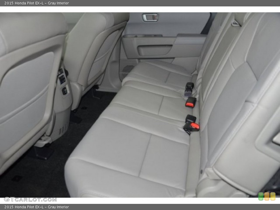 Gray Interior Rear Seat for the 2015 Honda Pilot EX-L #95249784