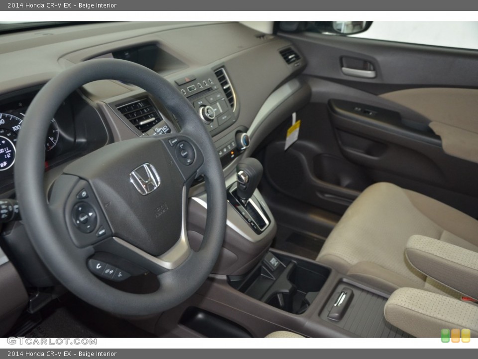 Beige Interior Photo for the 2014 Honda CR-V EX #95250642
