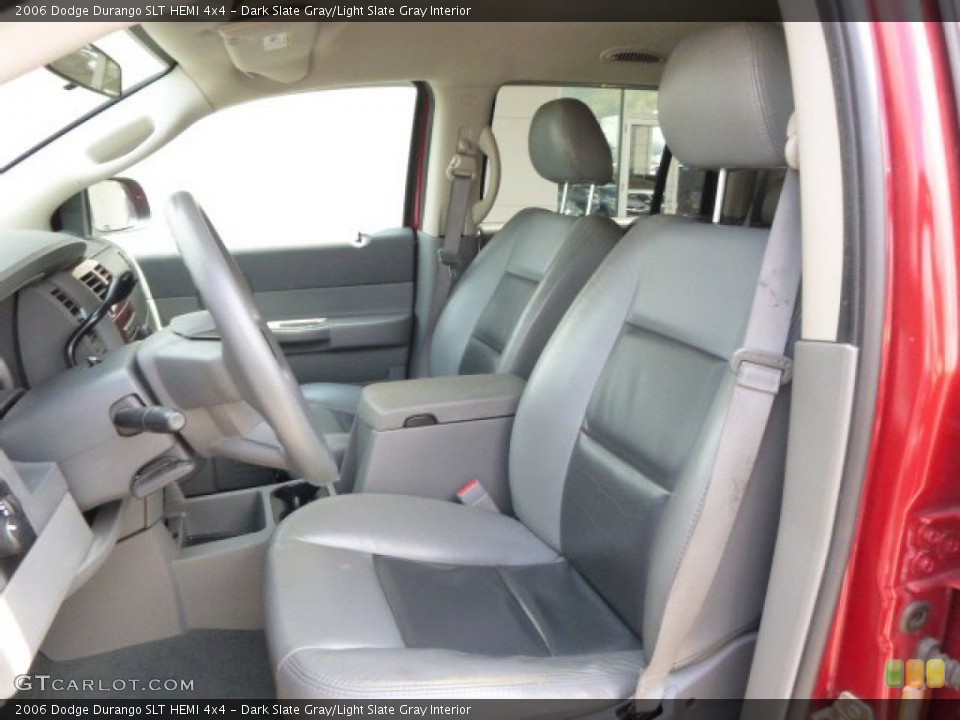Dark Slate Gray/Light Slate Gray Interior Photo for the 2006 Dodge Durango SLT HEMI 4x4 #95259093