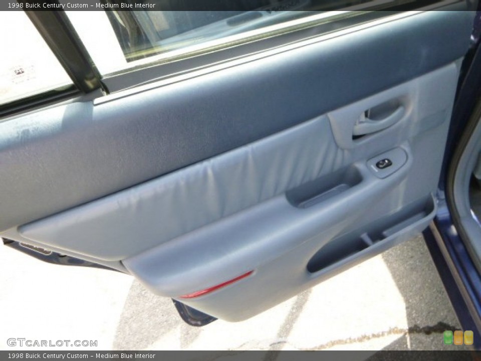Medium Blue Interior Door Panel for the 1998 Buick Century Custom #95259828