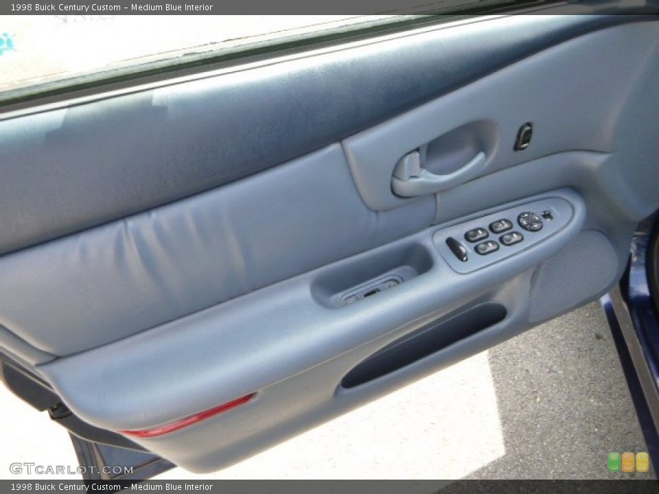 Medium Blue Interior Door Panel for the 1998 Buick Century Custom #95259855