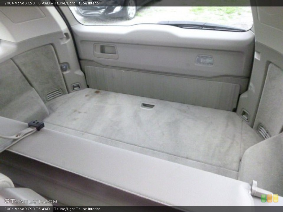 Taupe/Light Taupe Interior Trunk for the 2004 Volvo XC90 T6 AWD #95260836