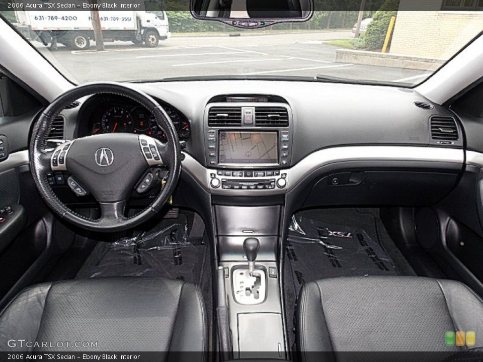 Ebony Black Interior Dashboard for the 2006 Acura TSX Sedan #95268237