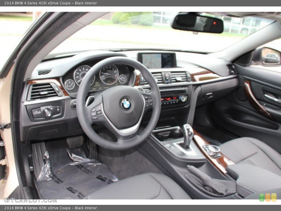 Black Interior Prime Interior for the 2014 BMW 4 Series 428i xDrive Coupe #95273904