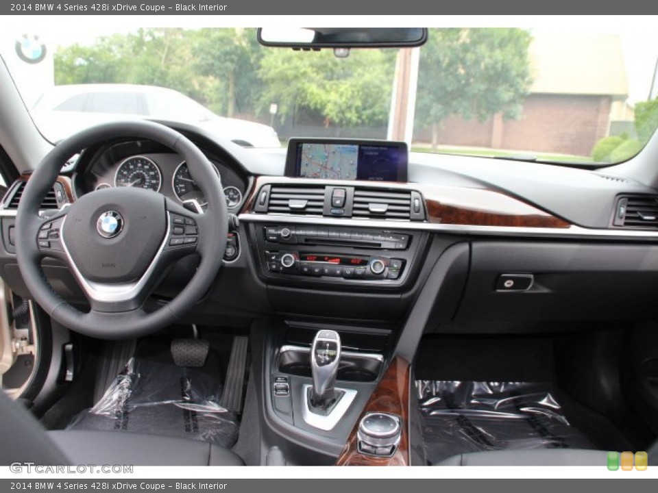 Black Interior Dashboard for the 2014 BMW 4 Series 428i xDrive Coupe #95273991