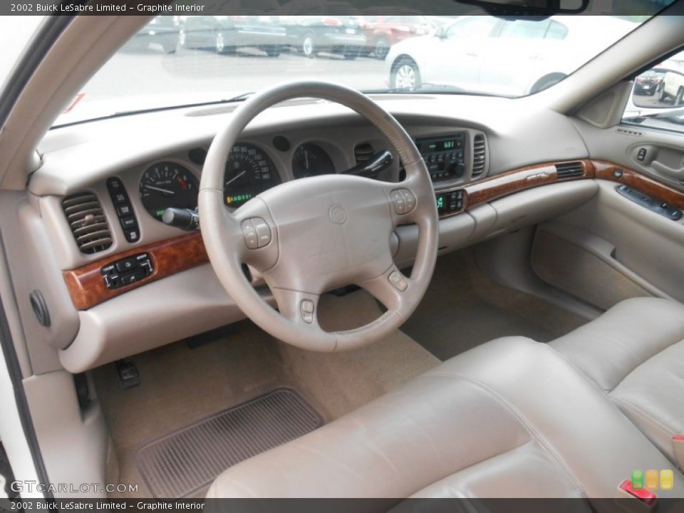 Graphite Interior Photo for the 2002 Buick LeSabre Limited #95281101