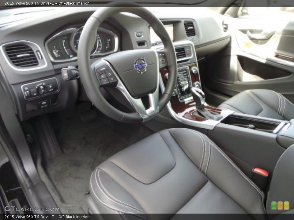 Off-Black Interior Photo for the 2015 Volvo S60 T6 Drive-E #95282034
