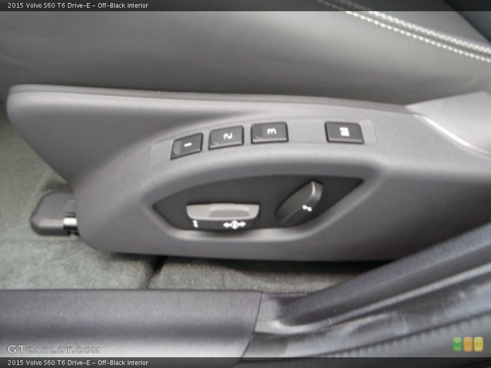 Off-Black Interior Controls for the 2015 Volvo S60 T6 Drive-E #95282061