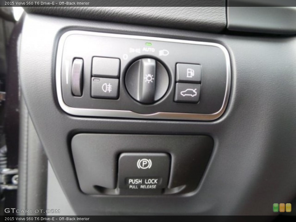 Off-Black Interior Controls for the 2015 Volvo S60 T6 Drive-E #95282217