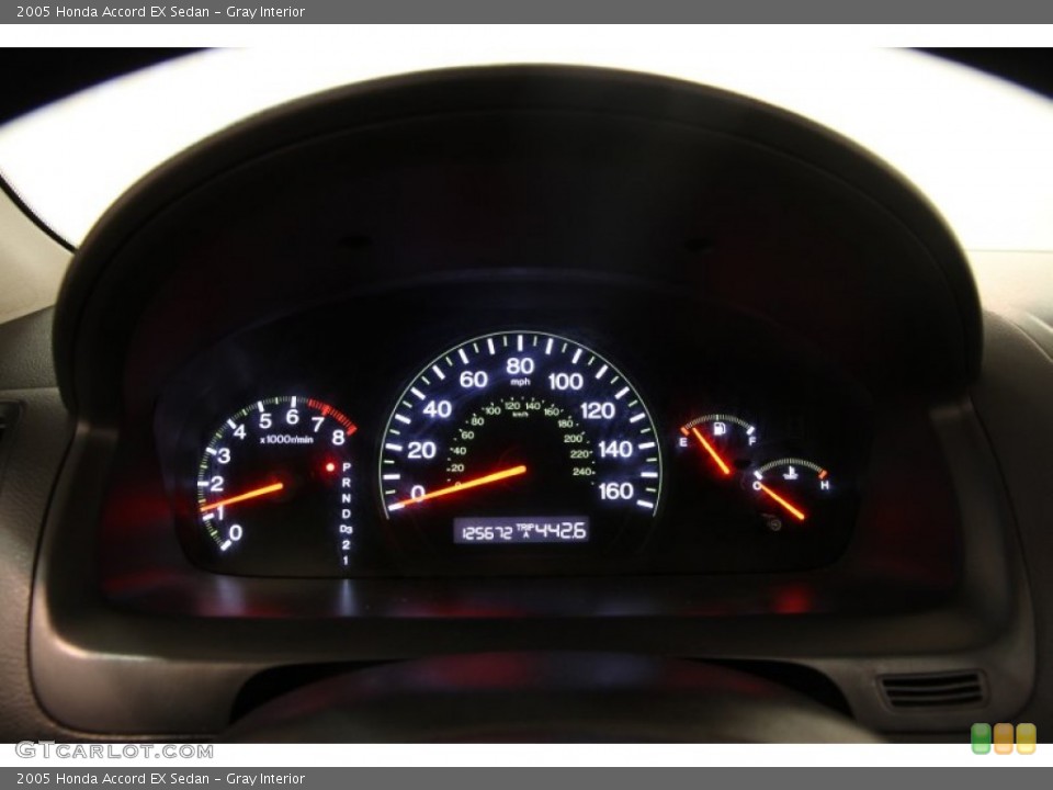 Gray Interior Gauges for the 2005 Honda Accord EX Sedan #95283534