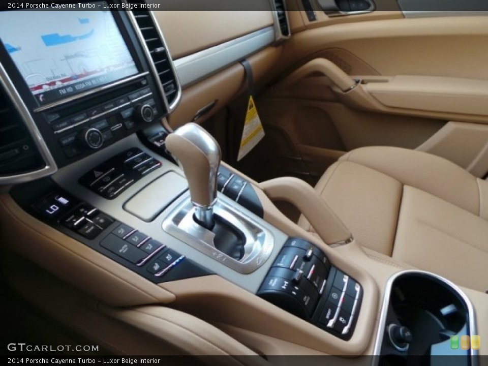 Luxor Beige Interior Transmission for the 2014 Porsche Cayenne Turbo #95290581