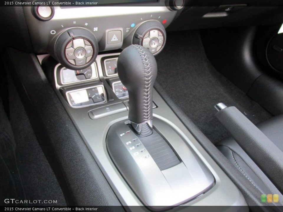 Black Interior Transmission for the 2015 Chevrolet Camaro LT Convertible #95293408