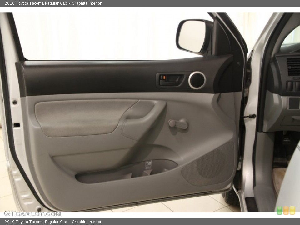 Graphite Interior Door Panel for the 2010 Toyota Tacoma Regular Cab #95295808