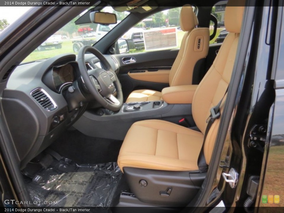 Black/Tan Interior Photo for the 2014 Dodge Durango Citadel #95299805