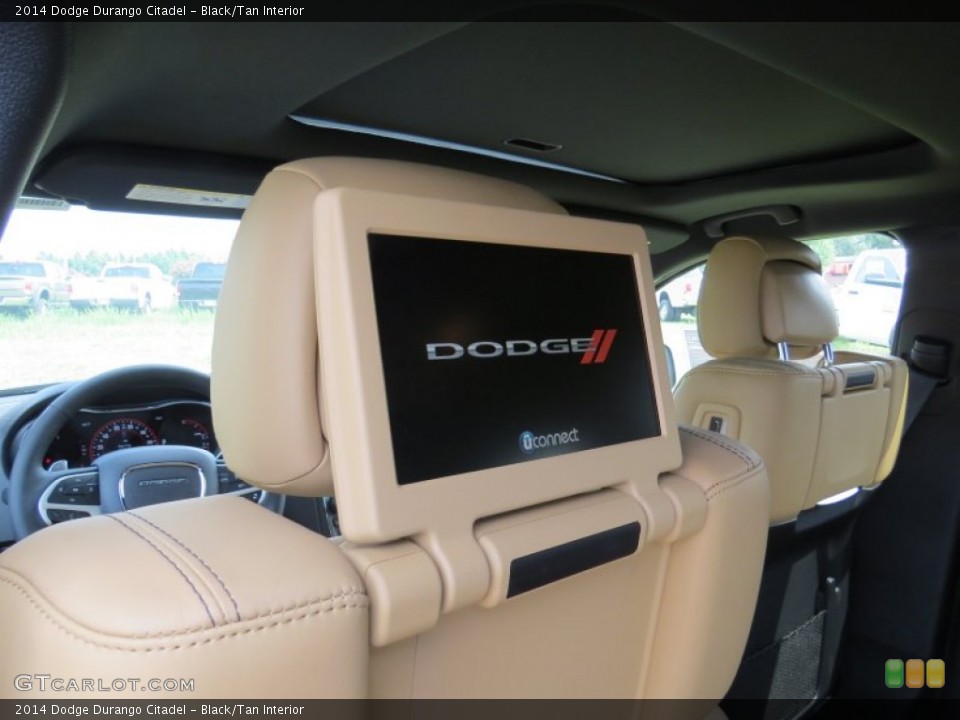 Black/Tan Interior Entertainment System for the 2014 Dodge Durango Citadel #95299878