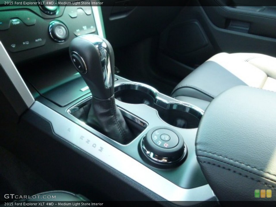 Medium Light Stone Interior Transmission for the 2015 Ford Explorer XLT 4WD #95307934