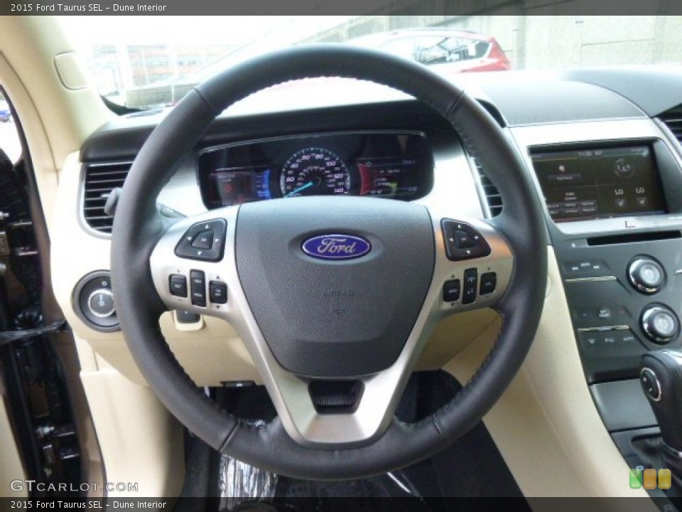 Dune Interior Steering Wheel for the 2015 Ford Taurus SEL #95308405